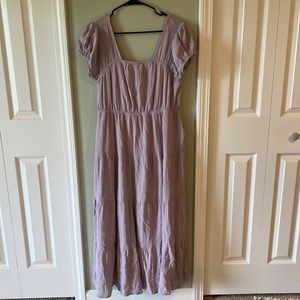 Lavender Midi Dress